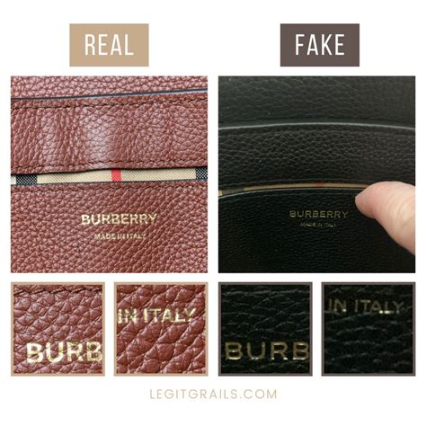 burberry fake accessoires|how to authenticate burberry bag.